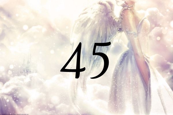 ４５這個天使數字的意思代表為『改變應該改變的』