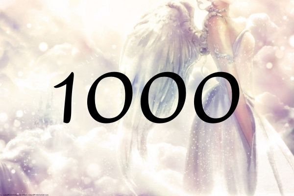 天使數字１０００的意思是『順從指引』
