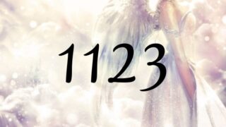 天使數字１１２３的意思是『相信之心＋樂觀』