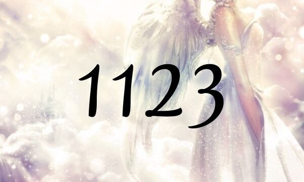 天使數字１１２３的意思是『相信之心＋樂觀』