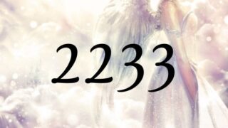 天使數字２２３３的含義是『確立信念吧』