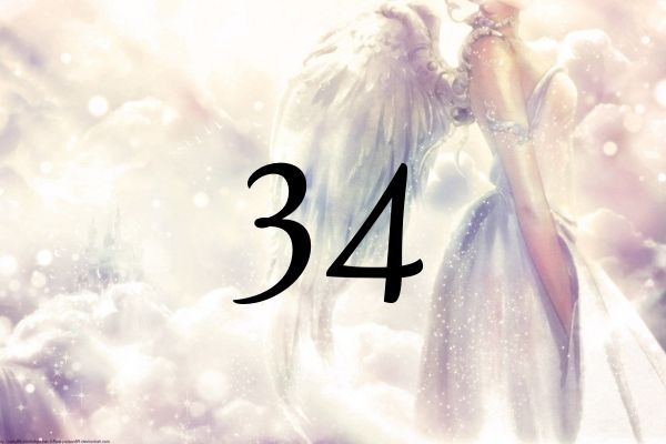 天使數字34的意義是『請與天使和揚昇大師們一起找回光明吧』