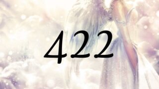 天使數字422的意義是『放下對未來的恐懼，集中於當下吧』
