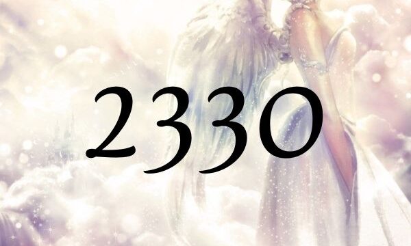 天使數字2330的意義是『請相信自己』