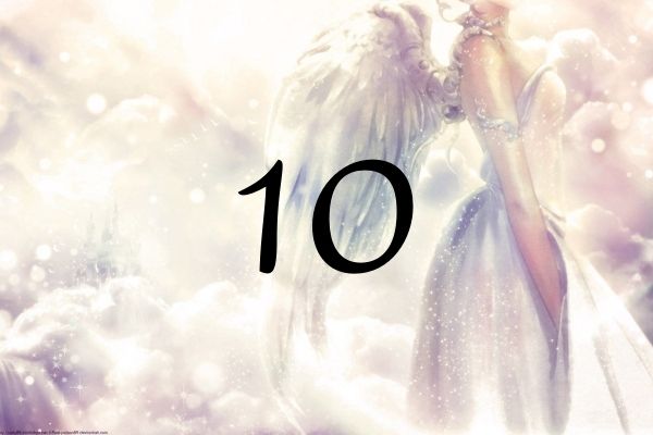 天使數字10的意義是『要你對目前的情況保持樂觀，正向思考』