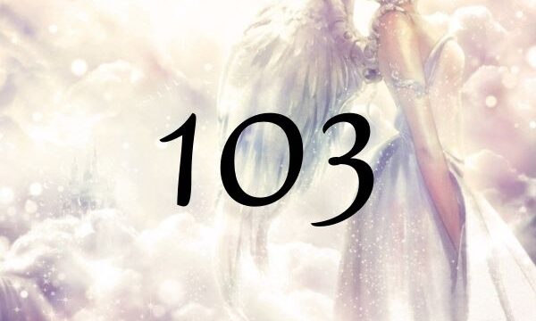 天使數字103的意義是『揚升大師們正在幫助以及領導著我們』