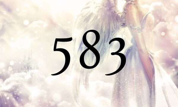 天使數字583的意義是『會帶來富足生活的變化』