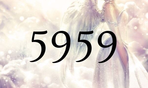 天使數字5959的意義是『請多多關注精神世界』