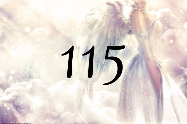 天使數字115的意義是『請對於正在轉變的情況採取肯定且正面的想法』