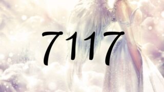天使數字7117的意義是『現在正是您的態度和努力開花的時候』