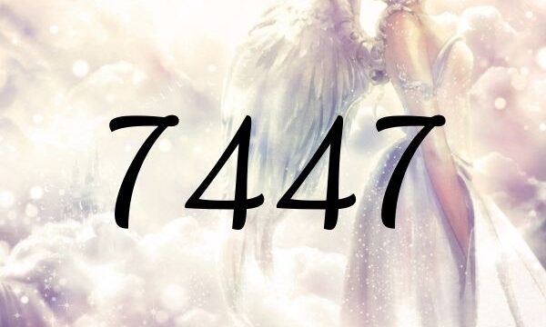 使數字7447的意義是『您正在與天使們共同前進著』