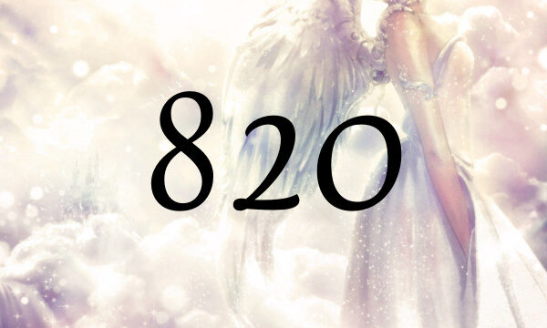 天使數字820的意義是『您心中對宇宙的信賴，將充裕您的人生。』