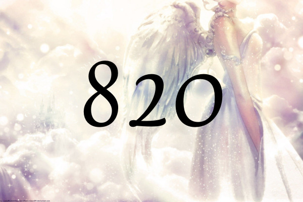天使數字820的意義是『您心中對宇宙的信賴，將充裕您的人生。』
