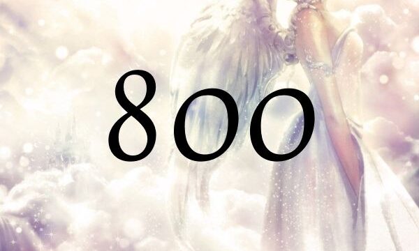 天使數字800的意義是『這個世界的富足是有保證的』