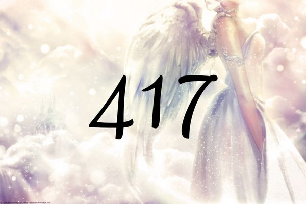 天使數字417的含義是『天使們都在稱讚您積極的態度』