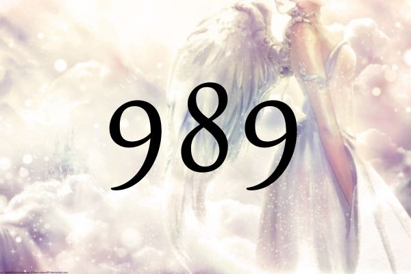 天使數字989的含義是「富足將會到來，您身處良好的運勢之中」